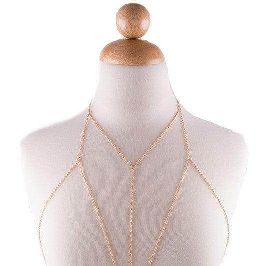 Bella Chic Women's Clubwear Body Chain Jewelry perfect for vacation jewelry accessories