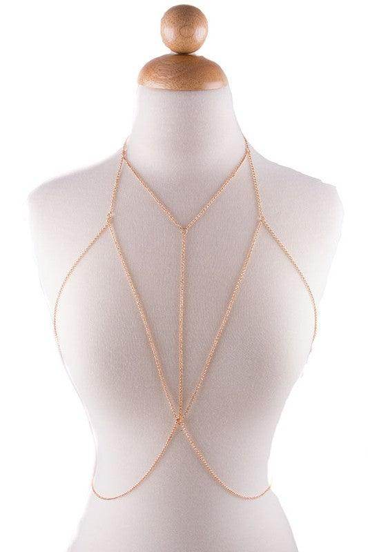 Bella Chic Women's Clubwear Body Chain Jewelry perfect for vacation jewelry accessories