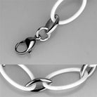 Stylish women's bracelet with a mix of metal and colorful links, perfect vacation jewelry for women
