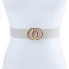 Bella Chic Women's Belt with Double Rings, Ideal for vacation style accessories