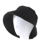 Black vacation style bucket hat by Fashion Fantasia with a chic and versatile design for summer outings