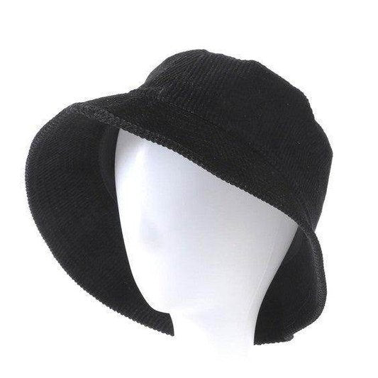 Black vacation style bucket hat by Fashion Fantasia with a chic and versatile design for summer outings