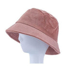 Fashion Fantasia Vacation Style Bucket Hat in Pink with a Textured Design for Summer Outings