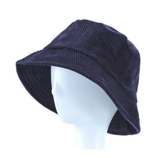 Fashion Fantasia vacation style bucket hat in navy blue for trendy summer looks