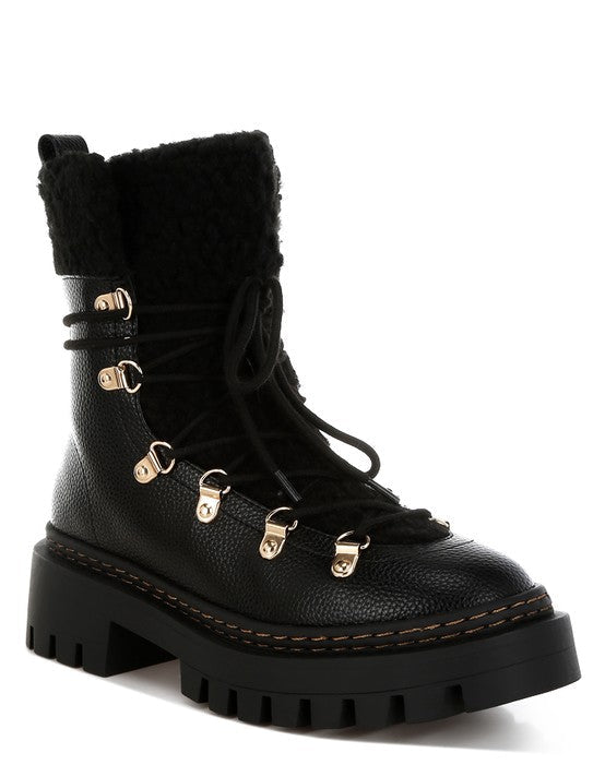 Rag Company Women's Black Ankle Boots with Cozy Lining, perfect for vacation worthy footwear