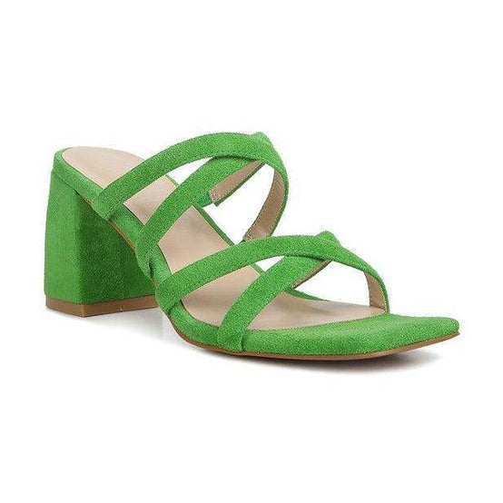 Valentina Strappy Casual Block Heel Sandals - VacationGrabs