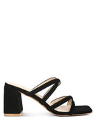 Valentina Strappy Casual Block Heel Sandals - VacationGrabs