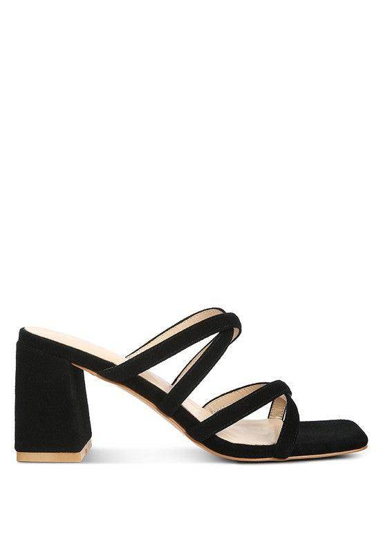 Valentina Strappy Casual Block Heel Sandals - VacationGrabs