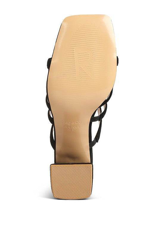 Valentina Strappy Casual Block Heel Sandals - VacationGrabs