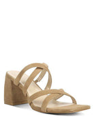 Valentina Strappy Casual Block Heel Sandals - VacationGrabs