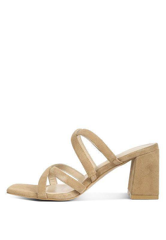 Valentina Strappy Casual Block Heel Sandals - VacationGrabs