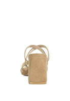 Valentina Strappy Casual Block Heel Sandals - VacationGrabs
