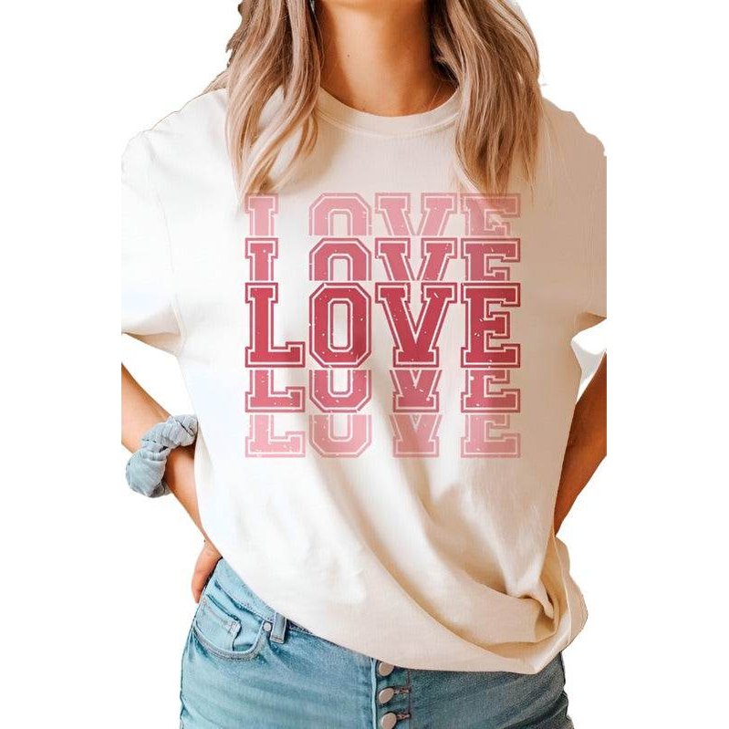 Valentine's Day Love Graphic T-Shirt - VacationGrabs