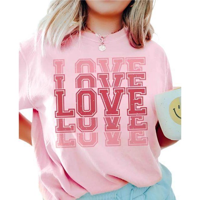 Valentine's Day Love Graphic T-Shirt - VacationGrabs
