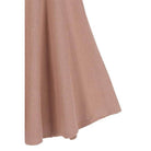Lilou Women's Casual Knit Dress for Travel in soft pink color with a flowing hemline