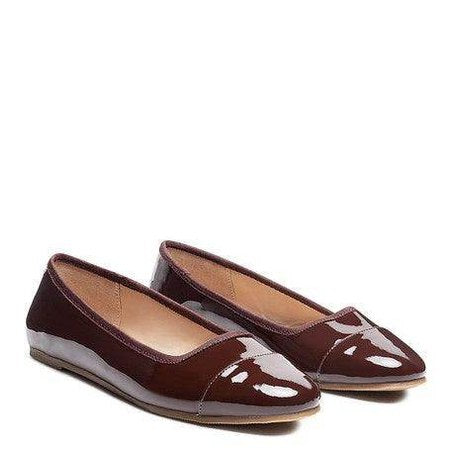 Rag Company Women's Comfortable Casual Flats in Burgundy with a Sleek Design for Everyday Wear