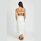 Waffle Knit Midi Dress - VacationGrabs