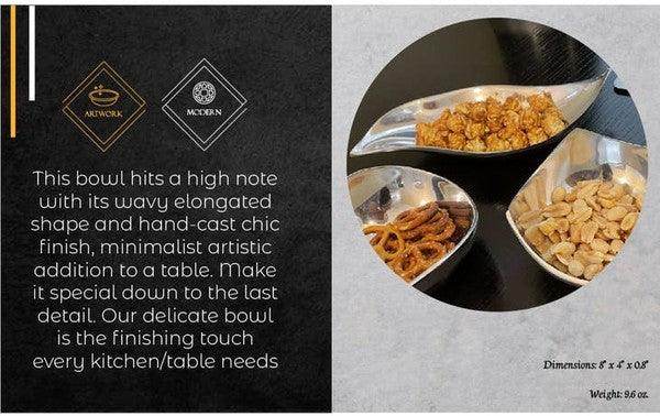 Wavy Snack / Nut Bowl - VacationGrabs