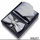 Men's Accessories - Ties Wedding Present Tie Pocket Squares Cufflink Sets 28 Styles