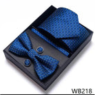 Wedding Present Tie Pocket Squares Cufflink Sets 28 Styles - VacationGrabs