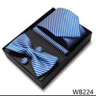 Men's Accessories - Ties Wedding Present Tie Pocket Squares Cufflink Sets 28 Styles