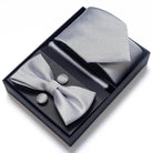 Wedding Present Tie Pocket Squares Cufflink Sets 28 Styles - VacationGrabs