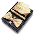 Wedding Present Tie Pocket Squares Cufflink Sets 28 Styles - VacationGrabs