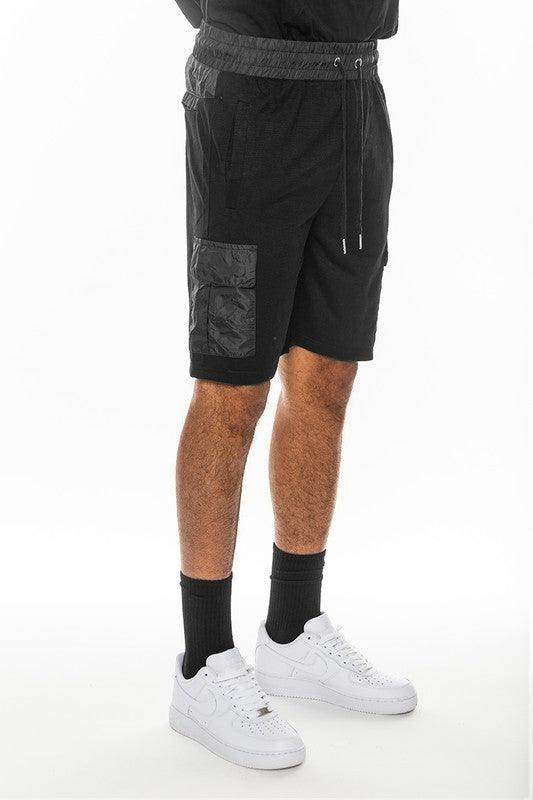 Men's Heathered Activewear Shorts - VacationGrabs