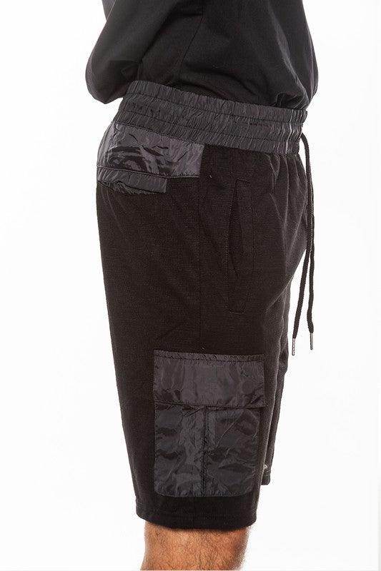 Mens Heathered Light Weight Slub Shorts - VacationGrabs