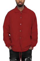 Casual Windbreaker Coaches Jacket - VacationGrabs