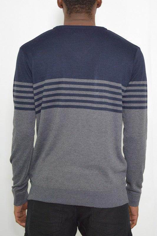 Men's Sweaters Weiv Mens Knit Vneck Pullover Sweater