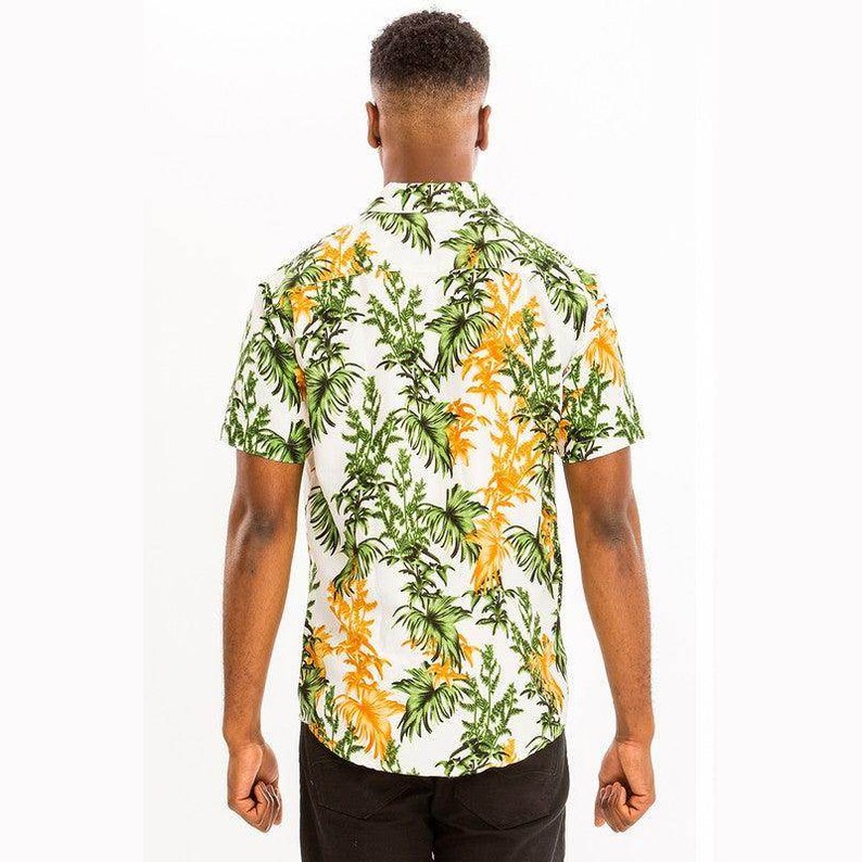 Mens Multi Print Hawaiian Shirt - VacationGrabs