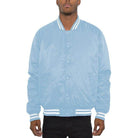 Mens Solid Color Varsity Jackets - VacationGrabs