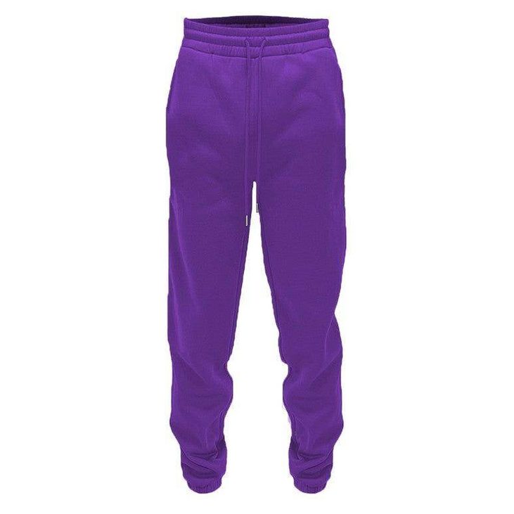 Mens Solid Sweat Pant Joggers - VacationGrabs