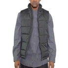 Mens Two Tone Color Block Padded Vest - VacationGrabs