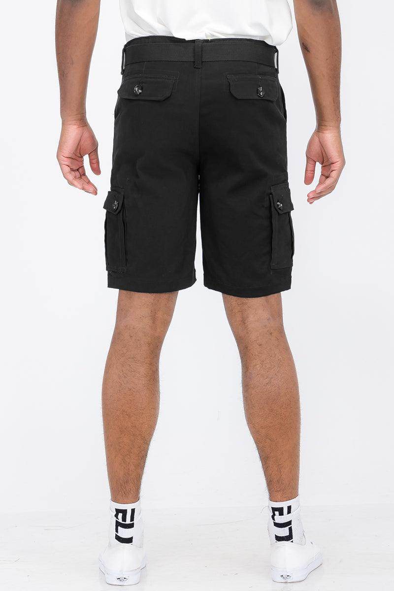 White Multi Hawaiian Shirt and Cargo Short Set - VacationGrabs