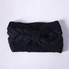 Winter Crochet Bow Twisted Head Band - VacationGrabs
