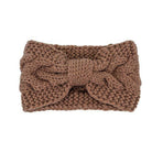 Winter Crochet Bow Twisted Head Band - VacationGrabs