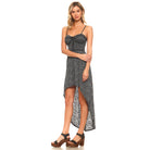 Women's Abstract Burnout Hi-Low Dress - VacationGrabs
