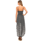 Women's Abstract Burnout Hi-Low Dress - VacationGrabs