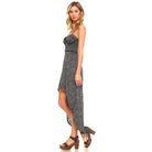 Women's Abstract Burnout Hi-Low Dress - VacationGrabs