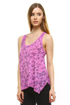 Women's Animal Print Jersey Tank Top - VacationGrabs