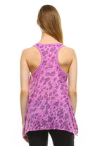 Women's Animal Print Jersey Tank Top - VacationGrabs