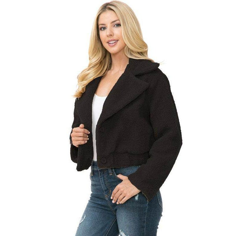 Women's Faux Fur Jacket - VacationGrabs