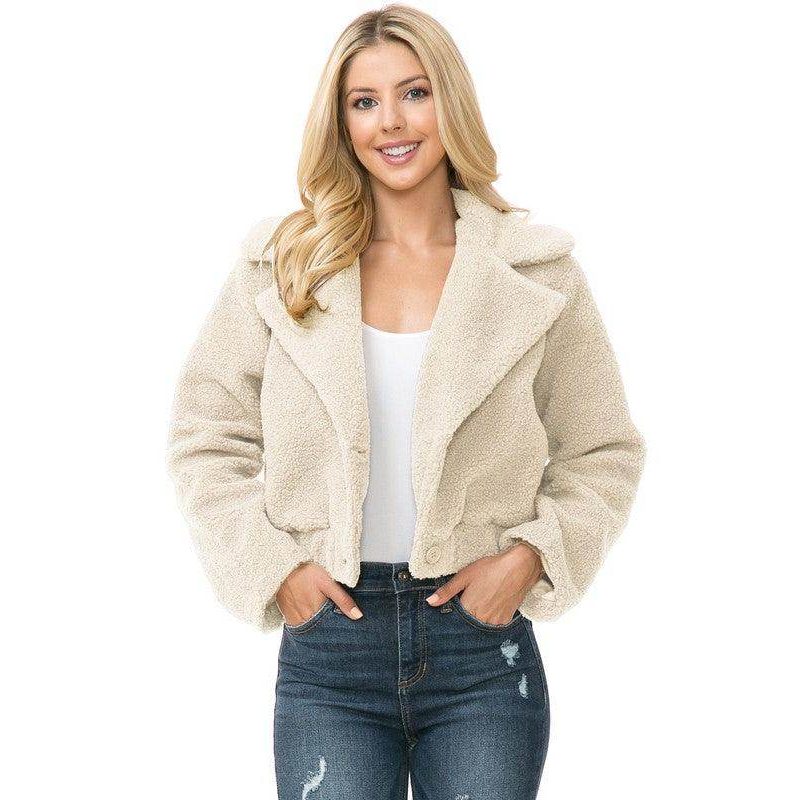 Women's Faux Fur Jacket - VacationGrabs