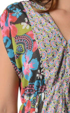 Women's Floral Printed Flutter Top - VacationGrabs