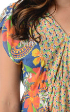 Women's Floral Printed Flutter Top - VacationGrabs
