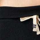 Women's Fold-over Waistband French Terry Screened - VacationGrabs