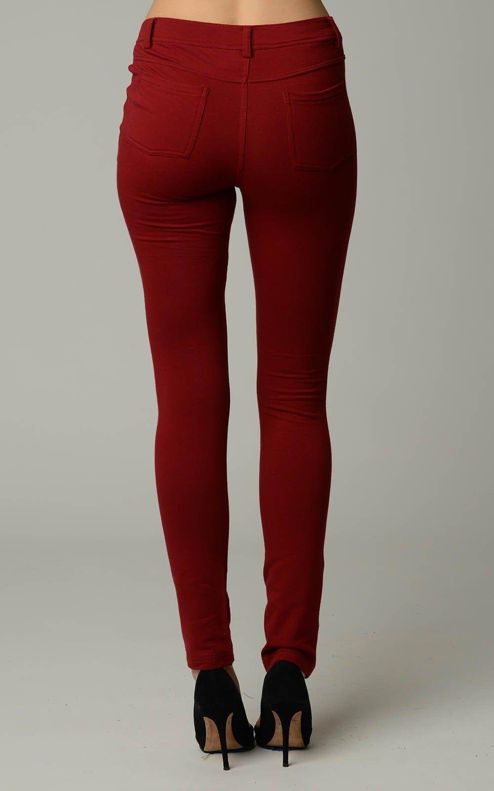 Women's French Terry Jeggings - VacationGrabs