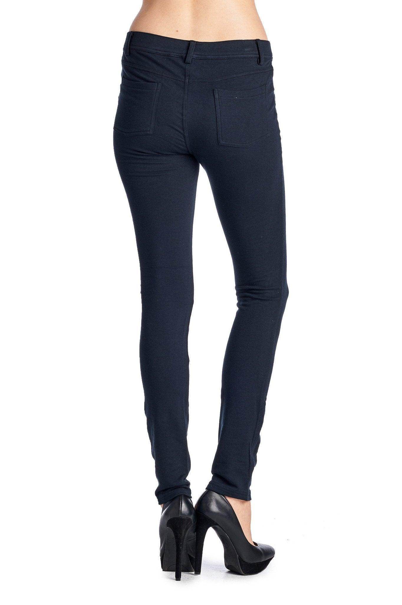 Women's French Terry Jeggings - VacationGrabs
